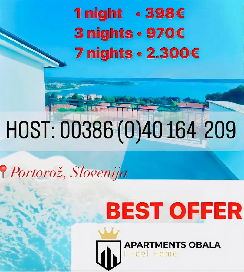 Apartma Portorož Exteriör bild
